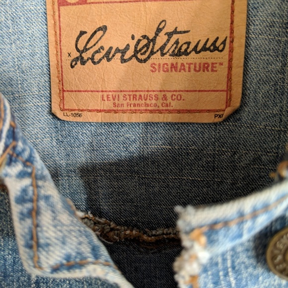 Levi's vintage sleeveless jean jacket - Picture 2 of 2